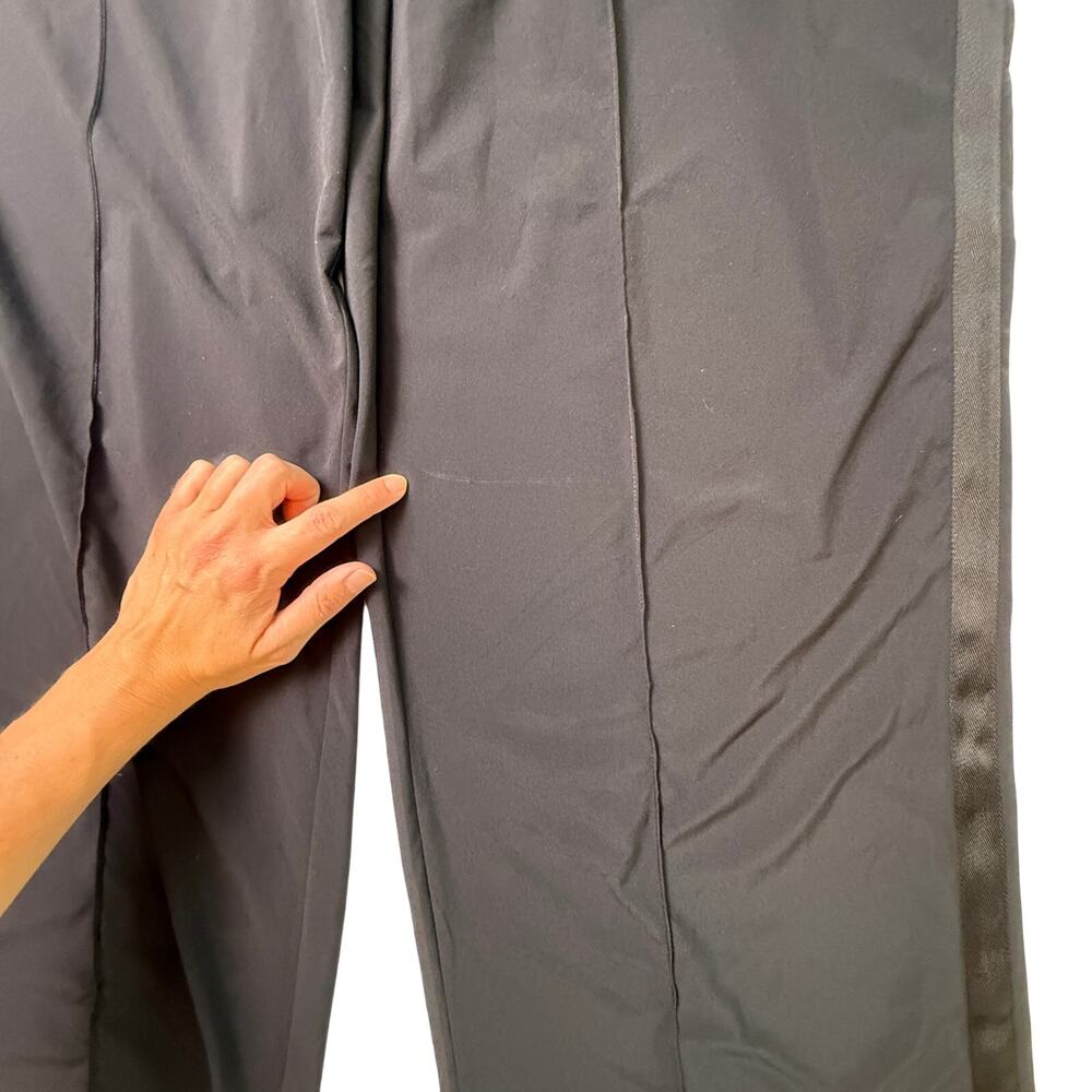 Athleta Nolita Wide Leg Black Pants Size 20 Featherweight Stretch Comfort - Picture 12 of 15